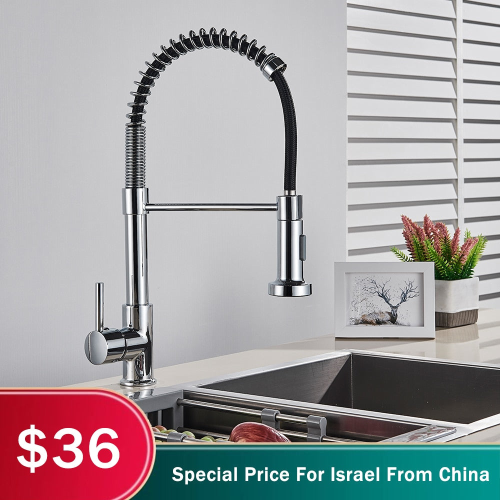 Sleek Matte Black Mixer Tap