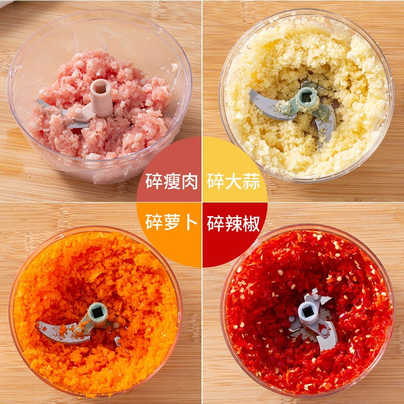 Colorful Manual Garlic Chopper