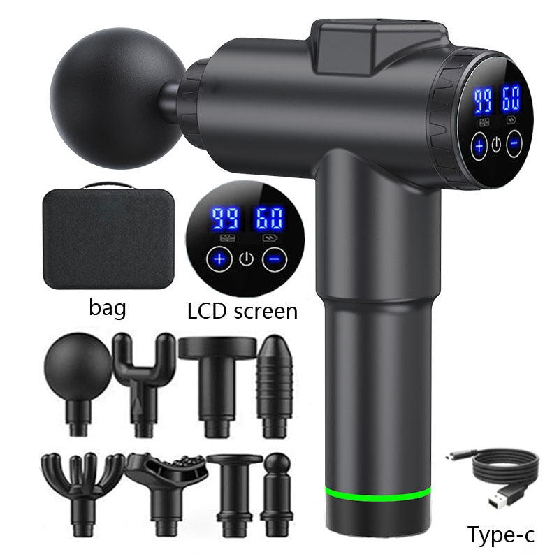 Electric Shock LCD Display 99Gear Professional Fascia Gun
