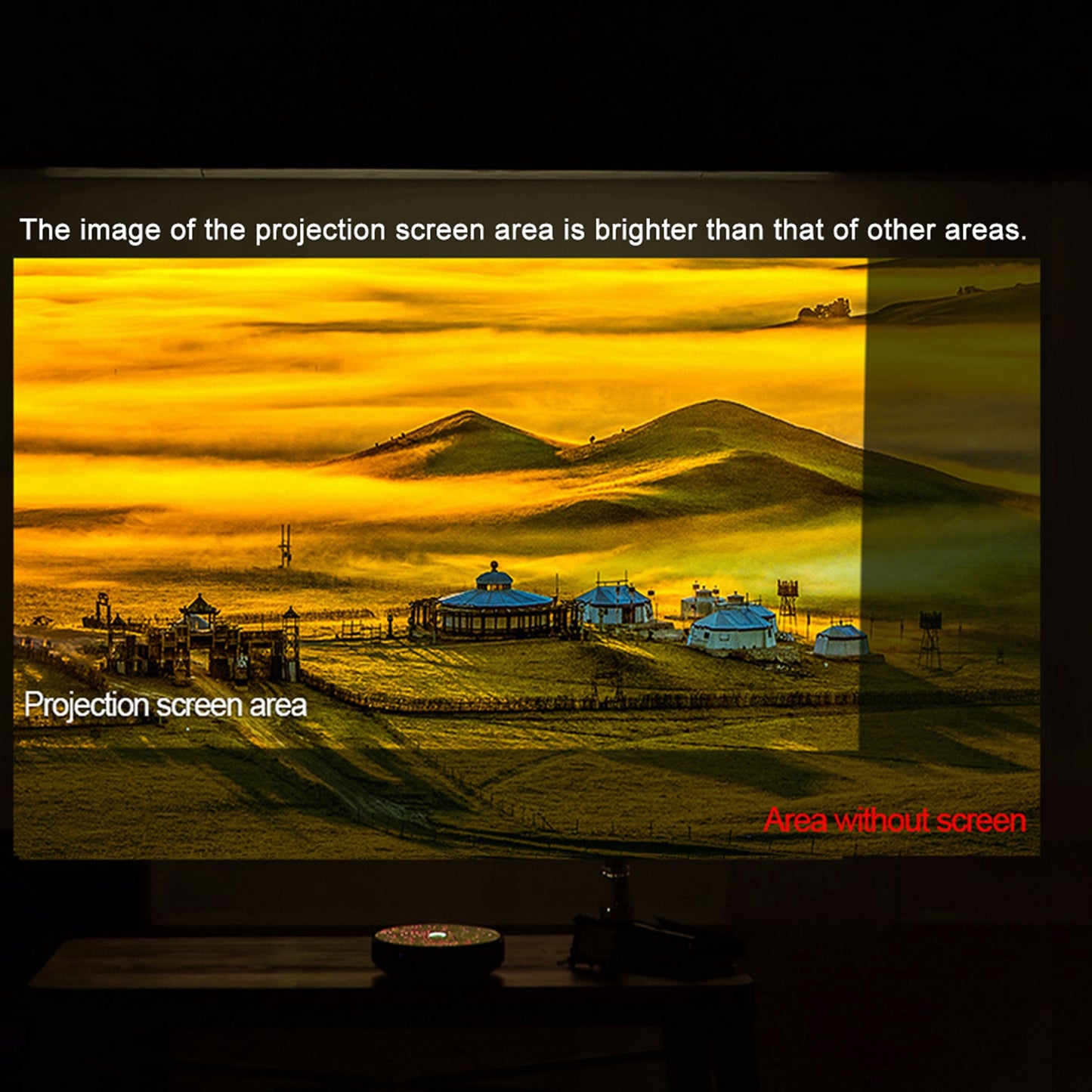 120 Inches Projection Screens