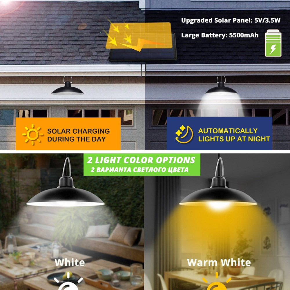 IP65 Waterproof Solar Pendant Lights