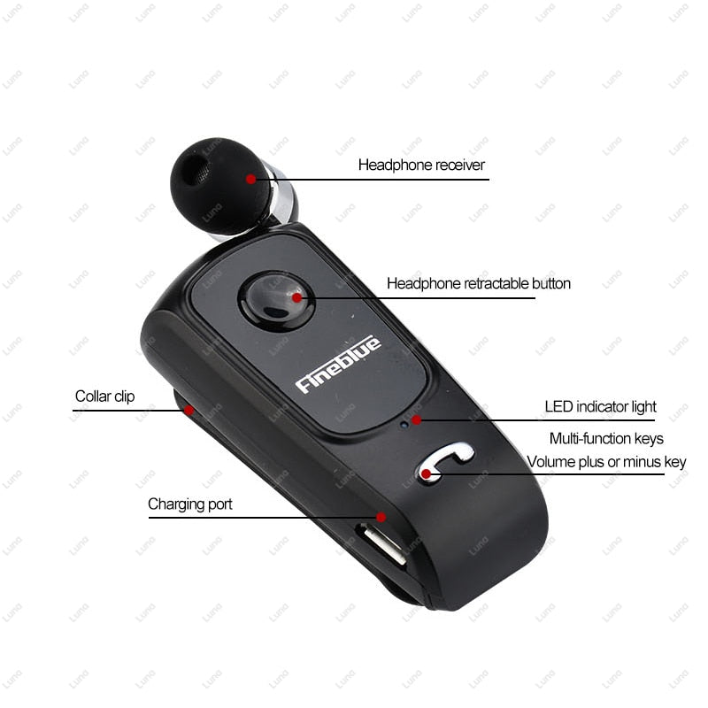 F920 Wireless Earphone Bluetooth Headset