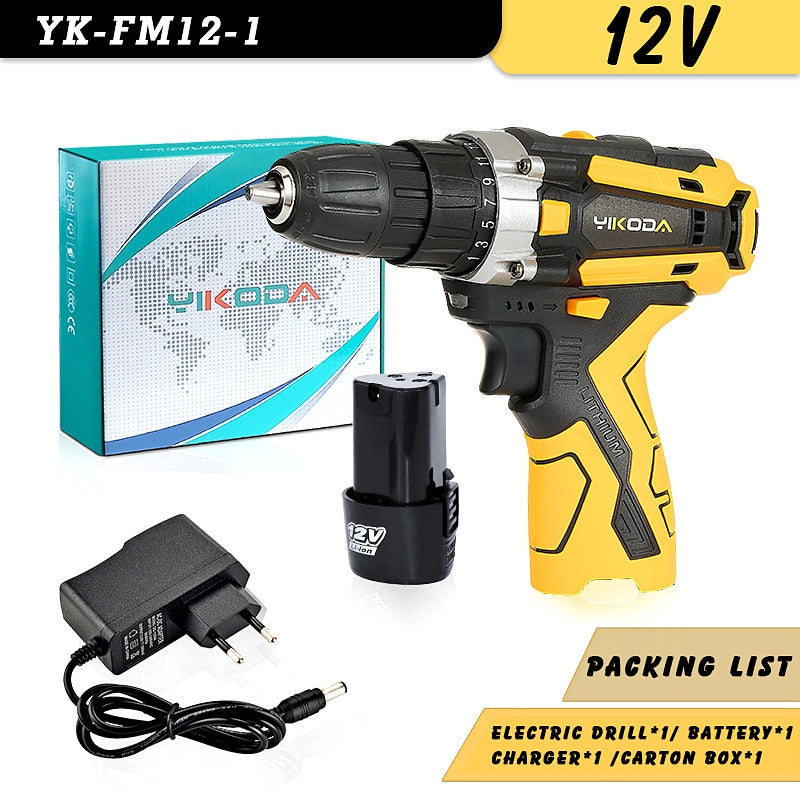 Electric Screwdriver Cordless Drill