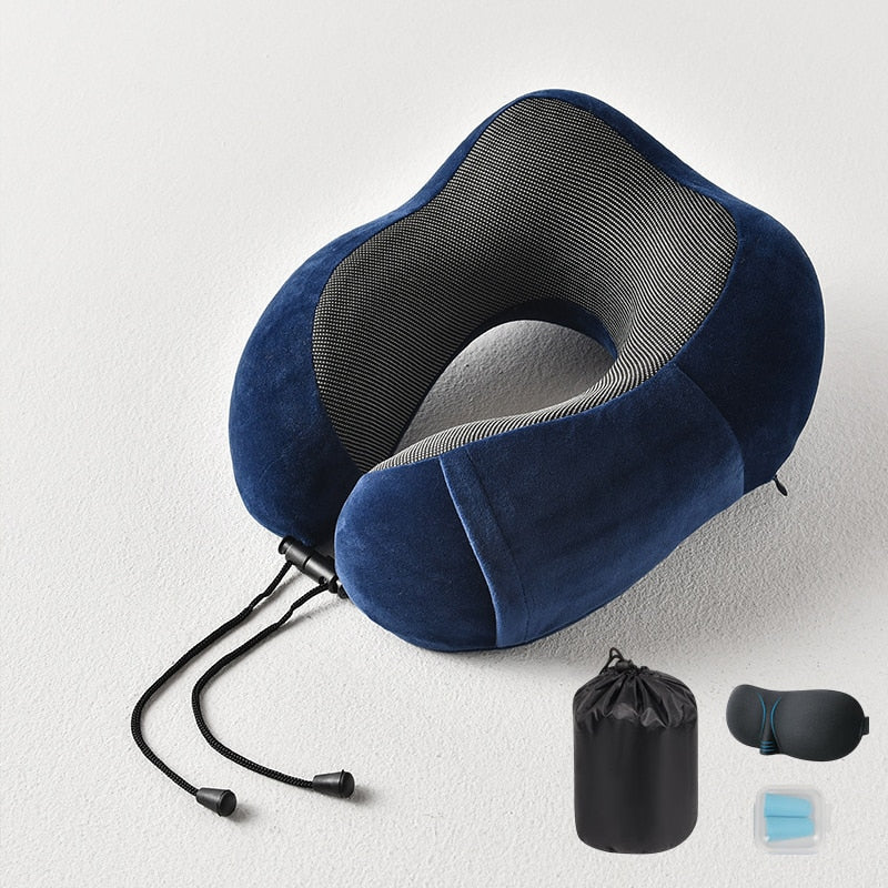 U-Shaped Memory Foam Neck Pillow