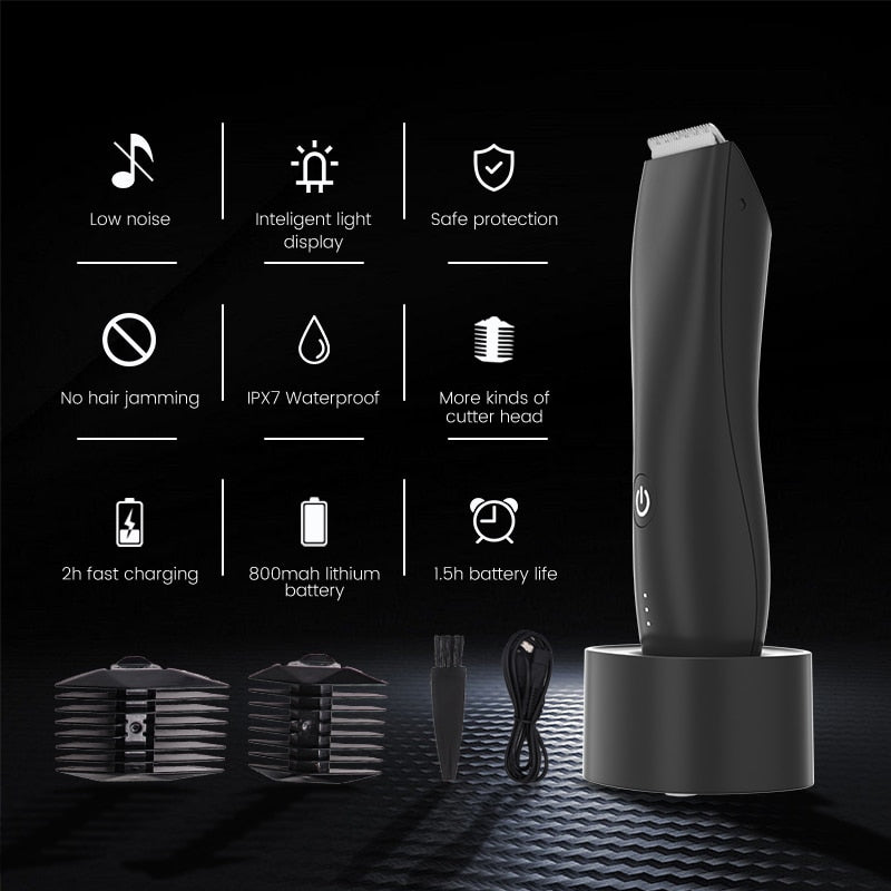 Professional Hair Clipper Rechargeable Beard Trimmer