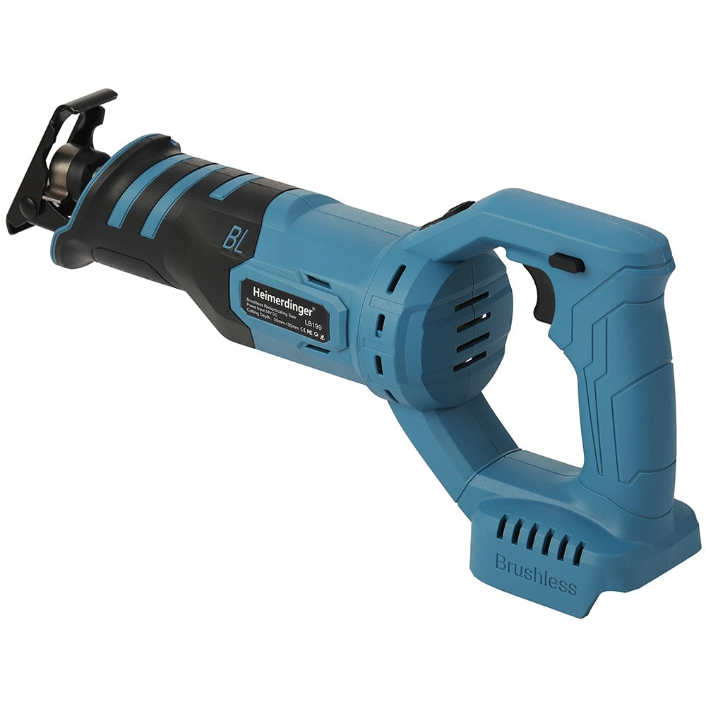 18V Cordless Reciprocating Saw with Lithium Battery