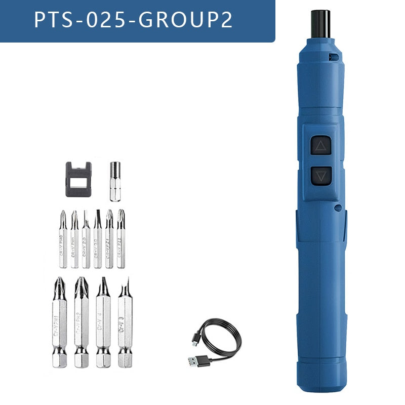 Cordless Electric Screwdriver Rechargeable 1300mAh