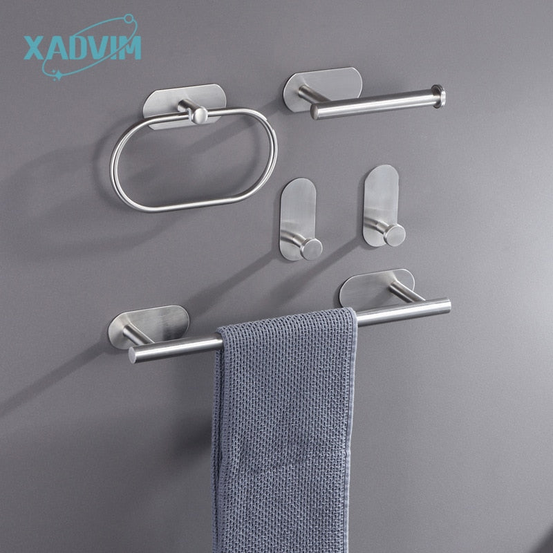 No-Drill Towel Bar