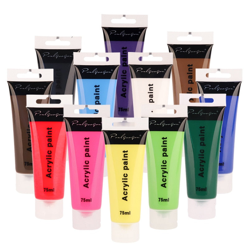 Ginflash Acrylic Paint Pigment Art Set
