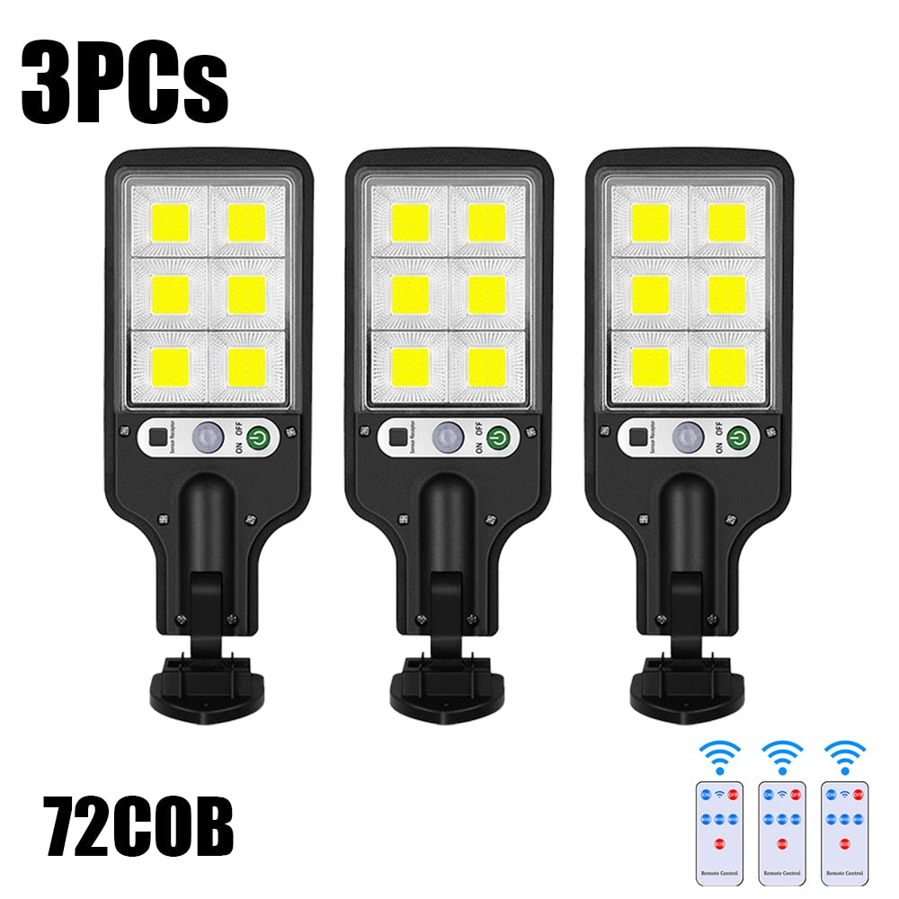 1~6PCs Solar Street Lights