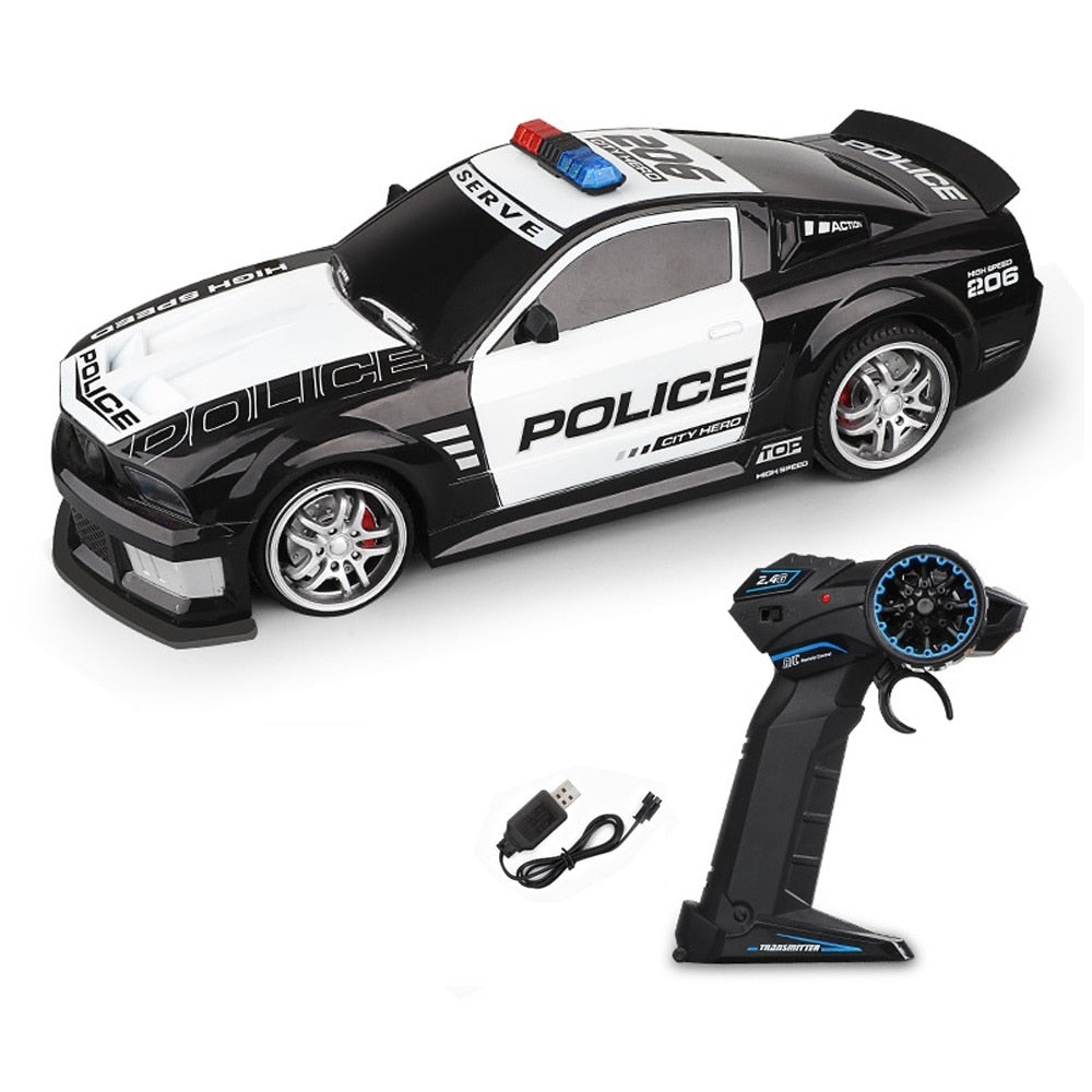 Super Fast Police RC Remote Control Cars