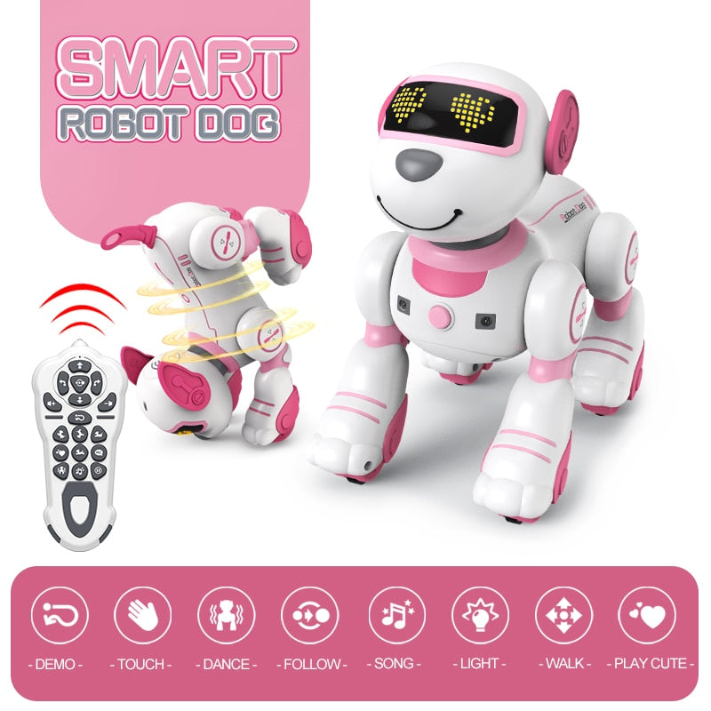RC Robot Electronic Dog Stunt Dog Voice Command