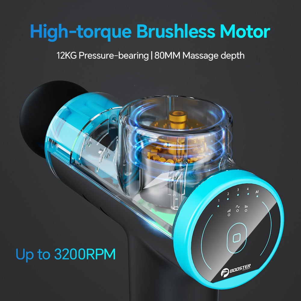 BOOSTER M2-12V LCD Display Massage Gun