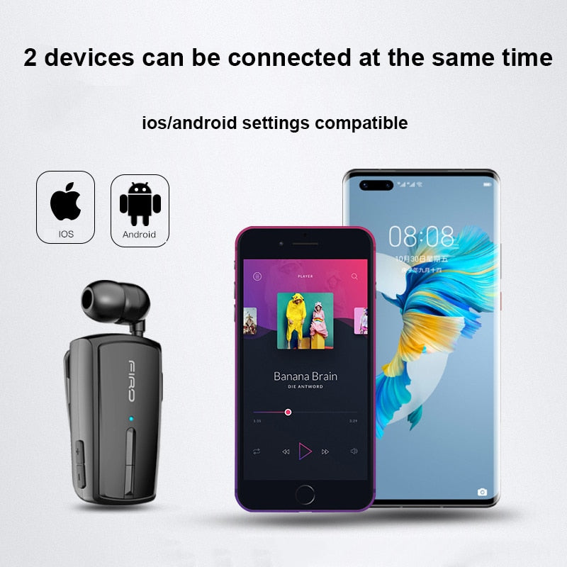 Wireless Lavalier Bluetooth Earphone