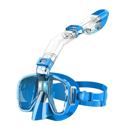 Snorkel Mask Foldable Diving Mask Set