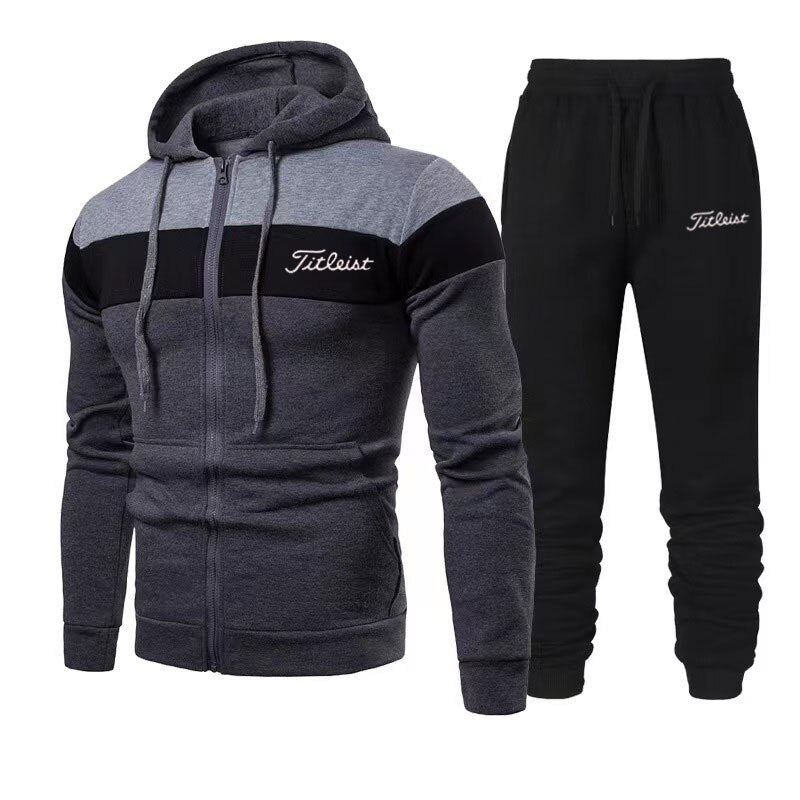 Men's Sets Fashion Brand Sports Hoodie