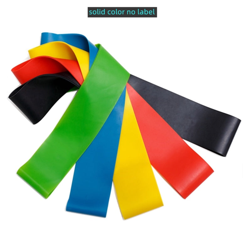 5Pcs/Set Yoga Resistance Rubber Bands