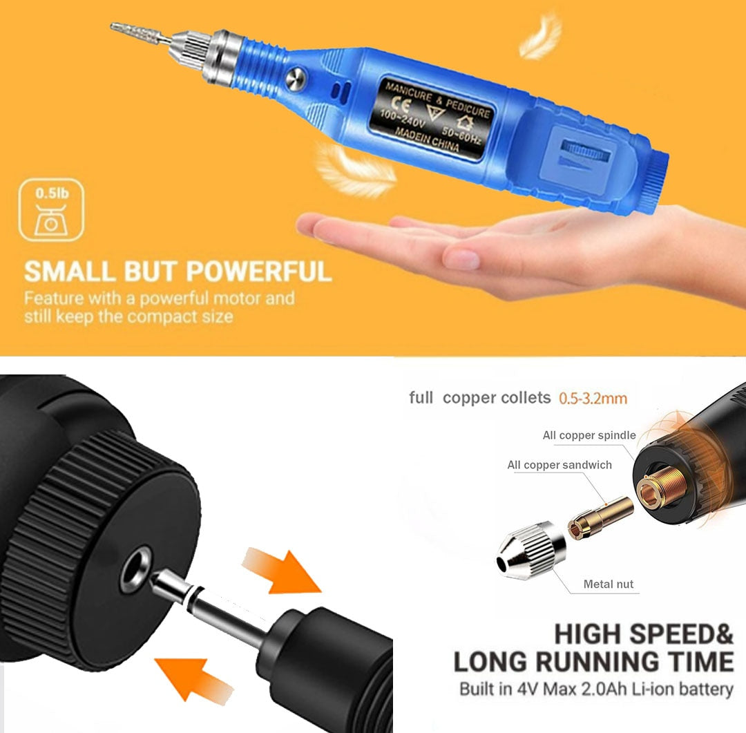 12V Mini Drill Electric Carving Pen