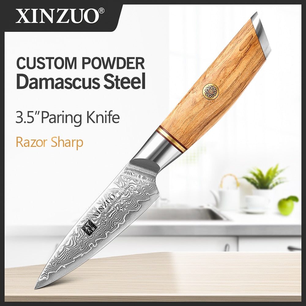 XINZUO 1-8pcs Kitchen Knife Set