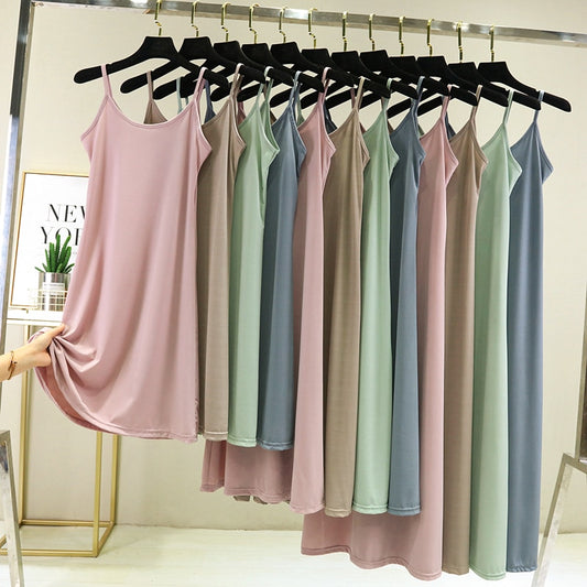 Basic Spaghetti Strap Dresses for Women