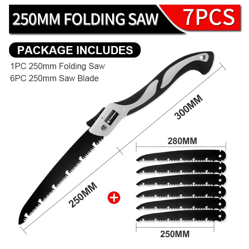 FivePears Portable Folding Hand Saw
