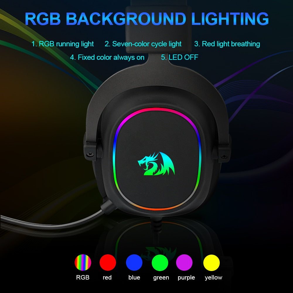 RGB USB Headphone