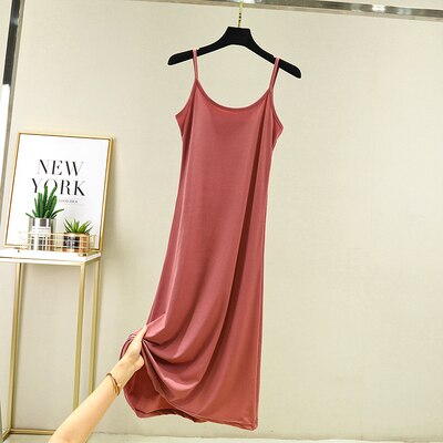 Basic Spaghetti Strap Dresses for Women