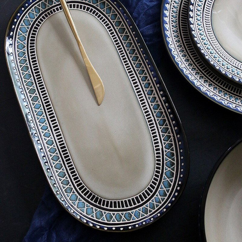 1PC European Ceramic Tableware Set