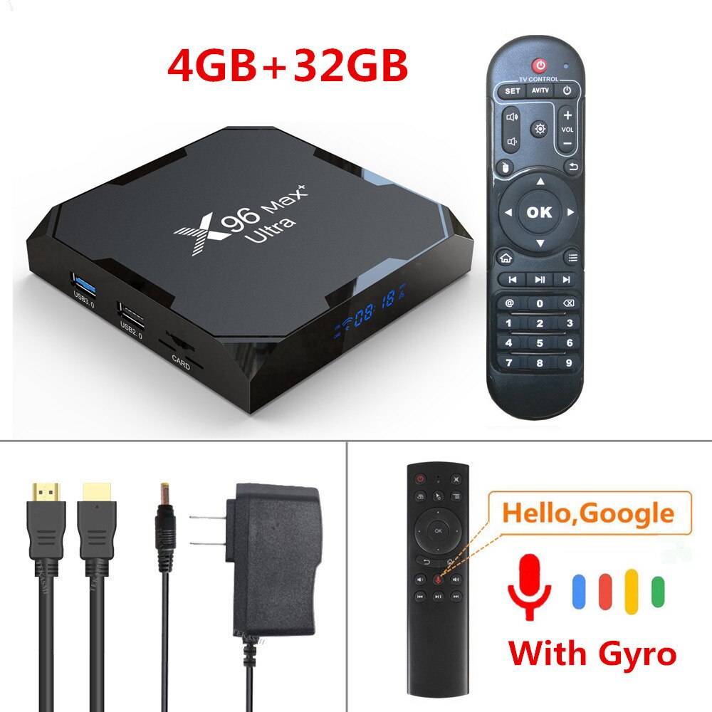 X96 MAX Plus Ultra Android 11 TV Box