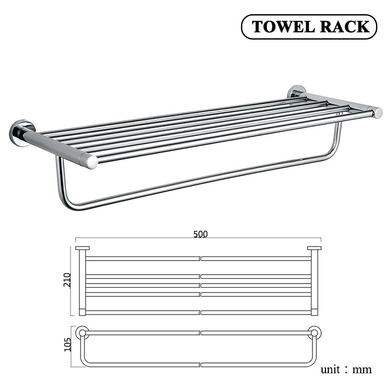 Chrome Bathroom Hardware Sets