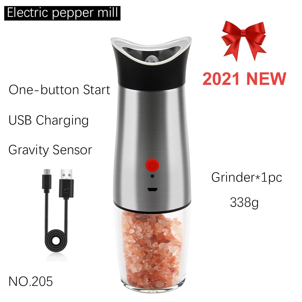 Automatic Salt Pepper Grinder Set