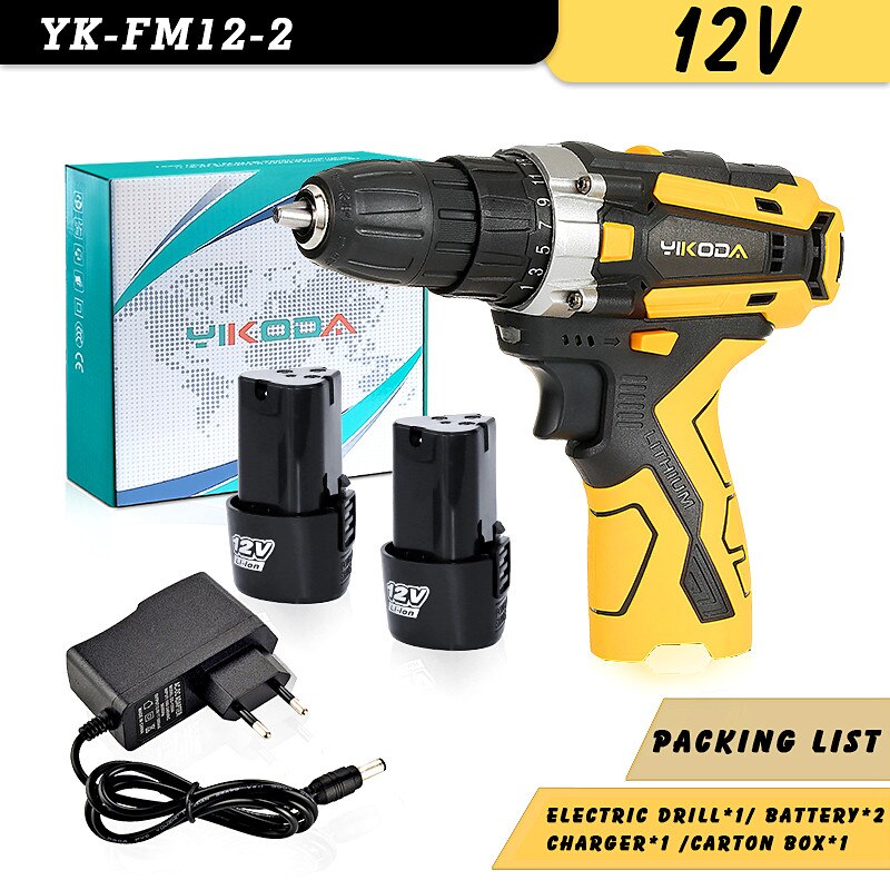 Electric Screwdriver Cordless Drill