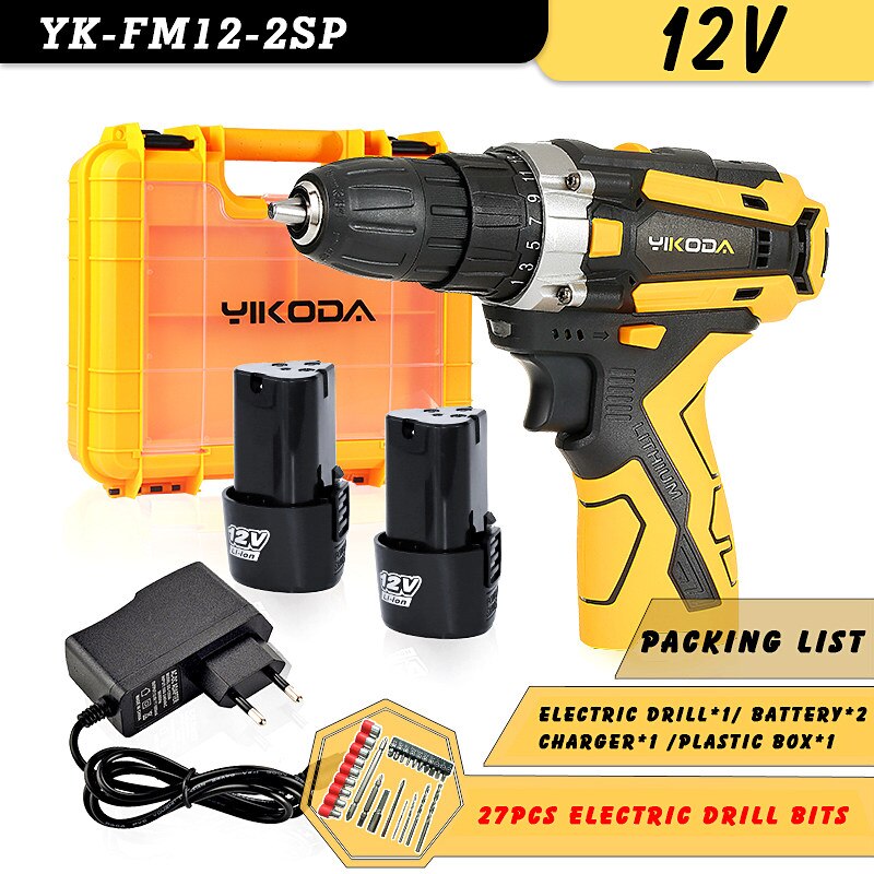 Electric Screwdriver Cordless Drill