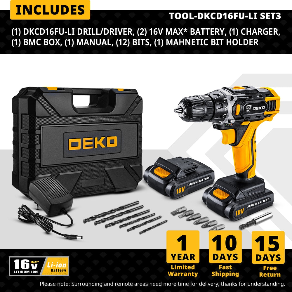 Compact Cordless Drill