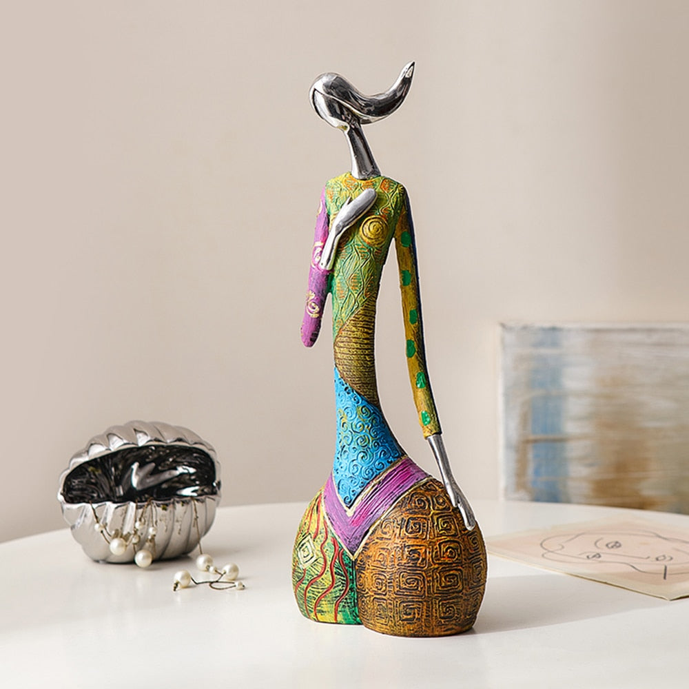 Nordic Charm One Piece Resin Statue