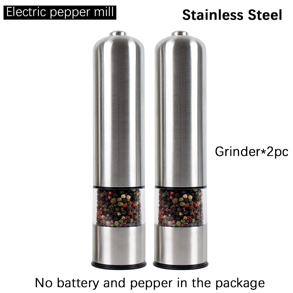 Automatic Salt Pepper Grinder Set