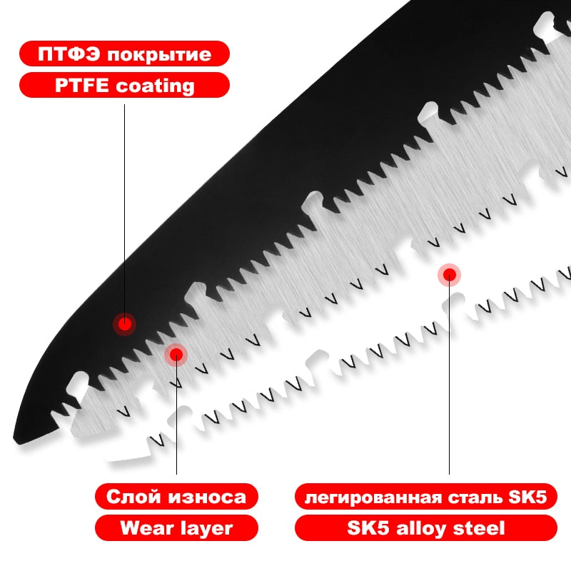 FivePears Portable Folding Hand Saw