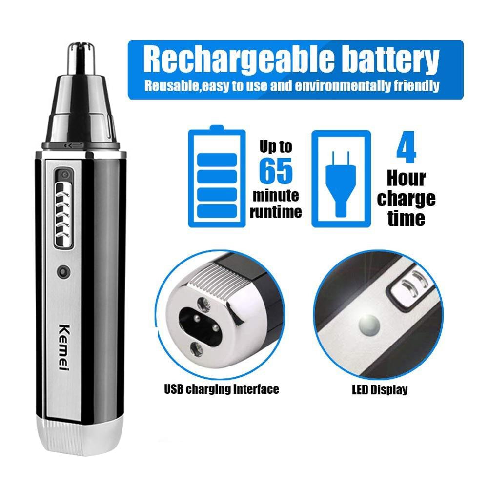 Rechargeable 4in1 Nose and Beard Trimmer