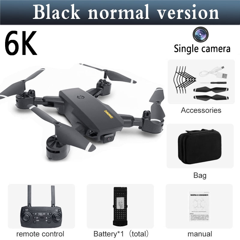 8K Cameras with Professional Drones