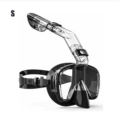 Snorkel Mask Foldable Diving Mask Set
