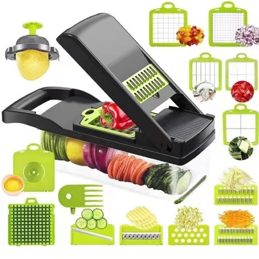 Multi-Functional Vegetable Cutter, Grater, Slicer, and Shredder