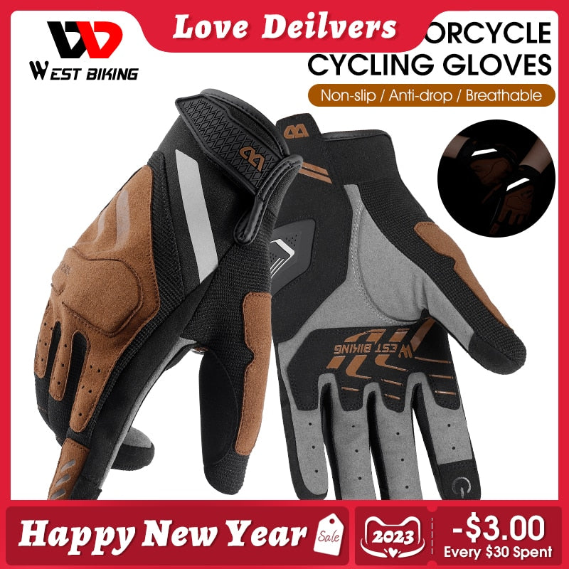 WEST BIKING Motorcycle Gloves