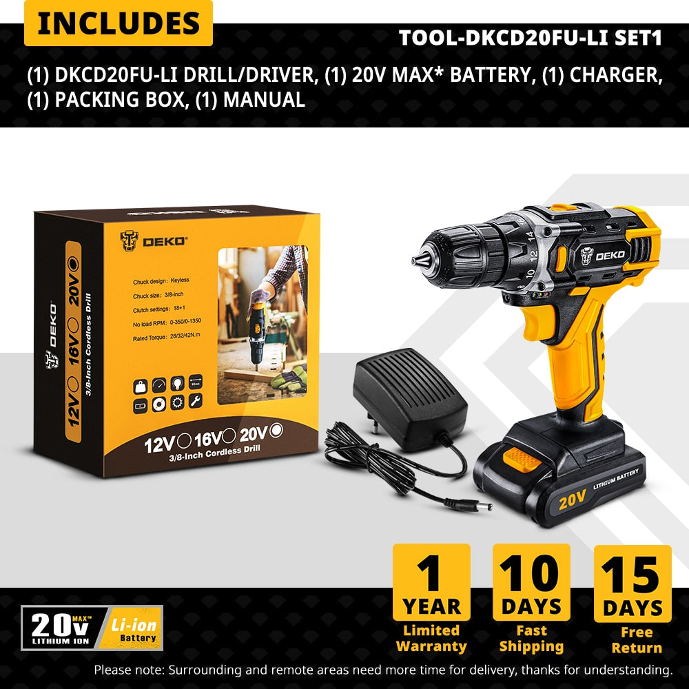 Compact Cordless Drill