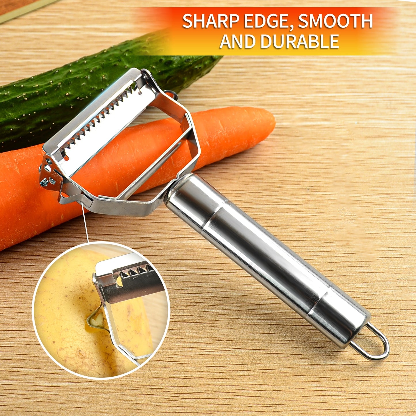 Stainless Steel Vegetable & Fruit Tool Set