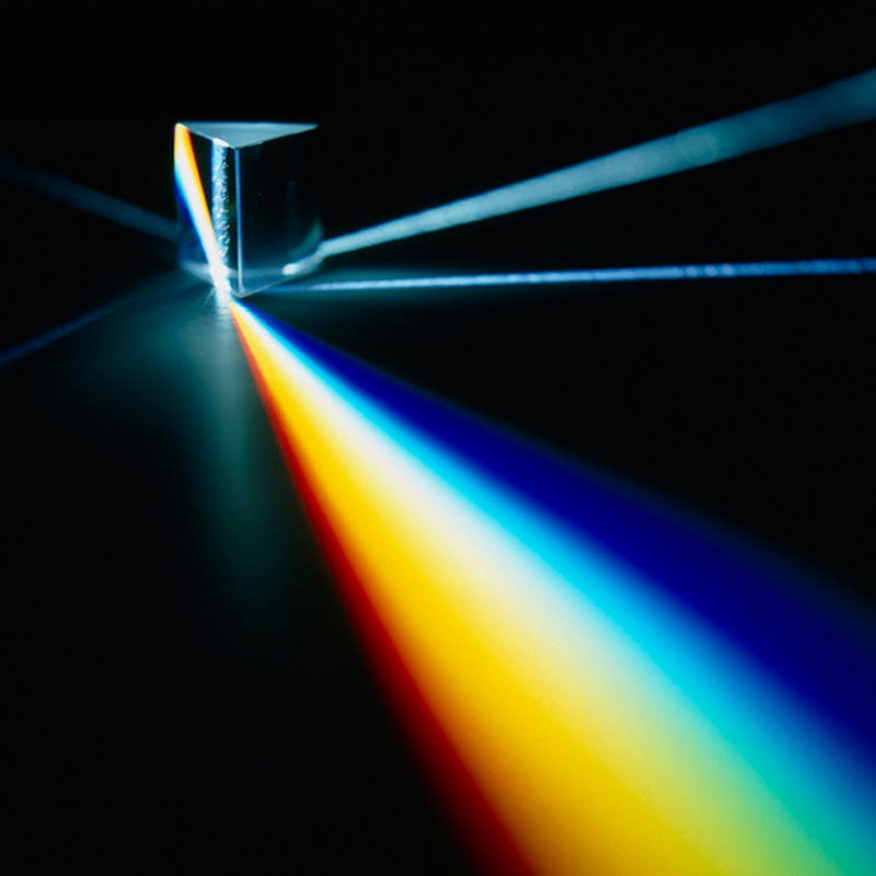 Glass Reflecting Triangular Color for Hands