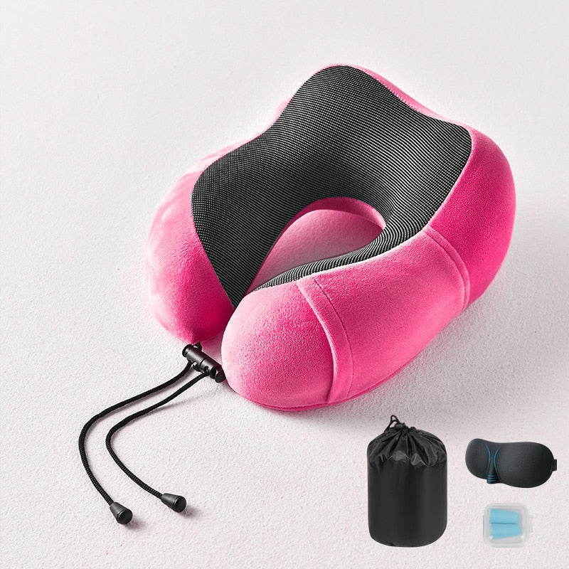 U-Shaped Memory Foam Neck Pillow