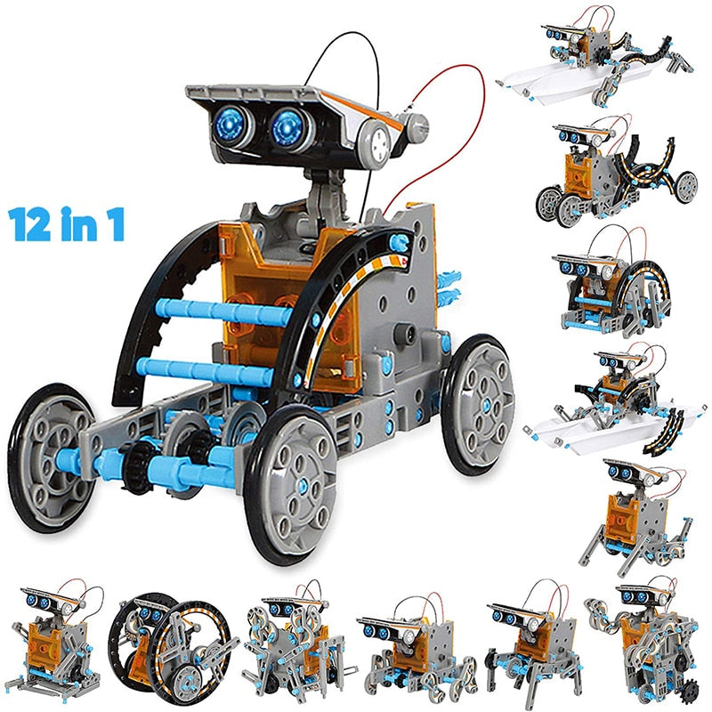 6-in-1 Science Experiment Solar Robot Toy