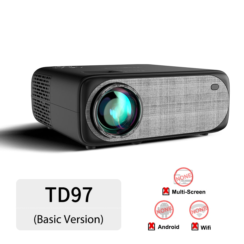 HD Projector 1080P Wi Fi LED Video Protector