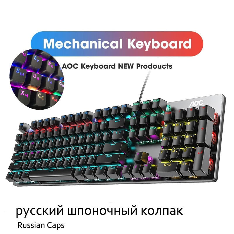 Metal Panel Mechanical Keyboard