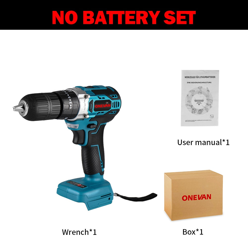 1000W 450NM Brushless Electric Impact Drill